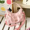 Bolsa Estrella para Mujer 2026 Nueva Moda Casual Tendencia Bolso de Lona Multifuncional Ropa de Trabajo Bolso Tote de Gran Capacidad