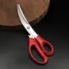 Tesoura Multicor para Churrasco Coreano, Aço Inoxidável Cozinha Shea