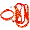 Collar de Campana para Perro con Espina de Pescado de Colores Correa para Gato Colgante Suministros para Mascotas Cadena para el Cuello Correa para Perro