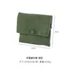 Bolsa de Terciopelo de Piel de Oveja, Bolsa Retro para Joyería, Bolsita Portátil con Cremallera para Guardar Anillos y Pendientes, Exquisita Bolsita de Tela Pequeña con Broche