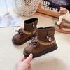 Botines Infantiles tipo Martin, Botines Cortos para Bebé, Botines Cortos de Moda y Lindos Estilo Princesa para Niñas, Botas de Suela Suave para Otoño e Invierno