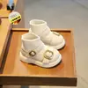 Zapatos tipo calcetín elegantes para bebé niña para primavera y otoño, zapatos de suela blanda para niños pequeños de 0 a 3 años, zapatos de princesa, botines cortos de felpa para niñas