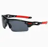 Óculos de Sol Refletivos com Película Colorida Deslumbrante 009181 Espelho Esportivo Atacado Óculos para Ciclismo ao Ar Livre Masculino e Feminino Novos Óculos de Sol