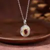 Collar de Plata S925 con Piedras Naturales: Tanzanita, Esmeralda, Zafiro, Topacio, Citrino, Granate - Joyería al por Mayor