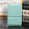 Espejo de maquillaje plegable multifuncional, espejo de retoque mini portátil para dormitorio, oficina y uso doméstico, espejo de tocador de escritorio