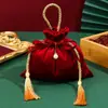 Bolsa de Doces para Casamento Cordão Bolso com Aba Calça Tecido de Seda Bolsa Bolsa de Mensageiro para Casamento Caixa de Doces para Casamento Caixa Vazia Embalagem Caixa de Presente Caixa de Doces