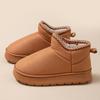 Zapatos de Algodón Dropshipping Transfronterizo, Botas de Nieve Cálidas para el Hogar en Invierno, Bolsos Antideslizantes para Pareja al Aire Libre, Zapatos de Algodón, Pantuflas de Algodón Engrosadas