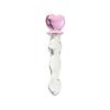 Palo Masturbador Femenino Sexy Sm Palo de Masaje Vaginal Tapón Anal Artificial de Cristal Dispositivo de Coqueteo para Pareja