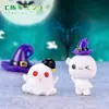 Figuritas de suculentas en miniatura, linternas de calabaza nuevas y lindas, llaveros creativos con temática de fantasmas y vampiros, decoraciones de Halloween