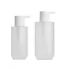 Material de Empaque para Artículos de Tocador Xumin Botella de Champú de 300 ml Mate/Transparente Gran Capacidad Botella con Bomba para Gel de Ducha de 500 ml