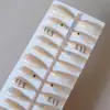 Parches para Uñas Ojo de Gato Portátiles Hechos a Mano para Manicura Removibles Venta Caliente Transfronteriza Uñas Postizas Acabadas Tiras de Uñas Pre-Hechas