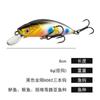 Isca Minnow Afundante de 6cm/6g Estilo Japonês, Isca Artificial, Isca Realista para Arremessos de Longa Distância, Adequada para Pesca de Peixe Mandarim e Robalo, Atacado
