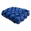 Almofada Quadrada Tecida para Assento de Escritório, Almofada Decorativa para Bay Window, Travesseiro de Pelúcia com Elastano para Encosto de Sofá