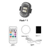 Luz LED Recarregável Sem Fio para Motocicleta, Luz de Advertência de Aeronave, Controle Remoto Transfronteiriço, Luz Flash LED Colorida Multimodo