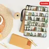 Bolsa para Libros Bolsa de Almacenamiento Portátil Cubierta Personalizada para Libros Cubierta Protectora Entusiastas de la Lectura de Libros Bolsa de Almacenamiento Impresa