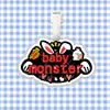 Babymonster Lee Cha-In Shin Hye-Yeon Etiqueta de Equipaje Colgante para Mochila Cadena Colgante Decoración Etiqueta Colgante Merchandising