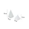 Plataforma Alta Tablero Cuadrado de Yeso Exhibidor de Joyería Display Tablero Exhibidor de Joyería Display Anillo Tablero para Joyería Accesorios de Fotografía