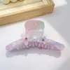 Presilha de Laço de Pérola Estilo Coreano, Presilha de Tubarão Florzinha Fofa de Nicho de Luxo, Presilha de Cabelo na Nuca, Acessório de Cabelo