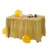 Mantel de Peva Falda de Mesa Nuevo Material Engrosado Impermeable y a Prueba de Aceite Mantel Decoración de Mesa de Postre Fiesta Hotel