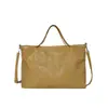 Bolso de hombro retro de gran capacidad para el trabajo 2026 nuevo bolso casual simple para la axila bolso de mano ligero para el trabajo bolso tote