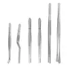 Pinzas para Barbacoa de Acero Inoxidable Pinzas para Barbacoa Pinzas para Buffet Pinzas para Platos de Chef Alimentos Pinzas para Cocinar Filete Pastel Postre