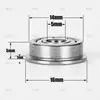 Rolamento de Flange Miniatura F608Zz F626Zz F625Zz F635Zz F688Zz F689Zz F695Zz