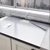 Tabla de cortar gruesa de acero inoxidable de doble cara para extender masa y panel de amasado para uso doméstico, tabla de cortar para frutas, artículos de cocina Envío directo