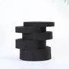 Cinta de Polipropileno Negra 600D Gasa Patrón Americano Cinta Equipaje Correas de Hombro para Equipaje Suministro Listo Venta Directa de Fábrica