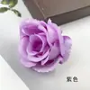 Cabeza de camelia rizada de simulación DIY capullo de rosa pequeño individual paquete de materiales para tocado horquilla pared de flores accesorios