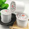 Un plato lleno de diversos materiales para abalorios DIY, Hilo de pesca de nylon transparente, Accesorios para joyería, Hilo de pesca de cristal no elástico
