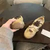 Em estoque Couro Genuíno~Aumento de Altura ~5cm~Sola Grossa Tira de Pai Cadarço Versátil Tênis de Treino Alemão Tênis Forrest Gump Feminino