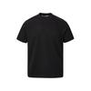 Estructura Transfronteriza Camiseta de Manga Corta Pesada para Hombre Corte Limpio Hombro Manga Media Rígida Cuadrada Corta Holgada Camiseta para Verano