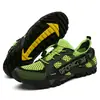 Comercio Exterior Pareja Transfronteriza Zapatillas de Montañismo Senderismo al Aire Libre Talla Grande para Hombre Zapatos de Escalada en Roca Transpirables Tejido Volador de Caña Baja Zapatos de Rastreo