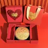 Ouro Puro 999 Mais Vendido Série Torta Princesa Fique Rico Feliz Aniversário Conjunto de Presente para Presentes de Feriado