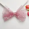 Acessórios de Cabeça Floresta Estilo Fada Super Renda Estéreo Pérola Laço Headdress DIY Acessórios Semi-Acabados Acessórios de Cabelo Atacado