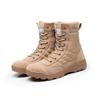 Suministro directo de fábrica de material de microfibra anti-terciopelo botas desierto botas de combate botas de montañismo ropa táctica suela de goma resistente al desgaste