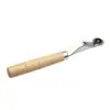 Ferramenta DIY Cabo de Madeira Dentado Roda Marcadora de Tecido Roda de Frisar Tecido Riscador Dentado Riscador de Traçado SKC