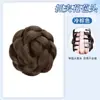 Peruca Maruko Cabeça Feminina Flor Botão Cabelo Grampo de Cabelo Disco Cabelo Parte de Trás Cabeça Almofada Bolsa de Cabelo Hanfu Antigo Cheongsam Coque de Cabelo Bolsa de Cabelo