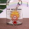 Colgante de Acrílico de Doble Capa con Intercapa de Anime Dragon Ball Saiyajin Goku Freezer Exposición de Cómics Venta al por Mayor Dropshipping