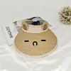 Chapéu de Sol de Verão Infantil para Meninas, Chapéu de Sol Fofo, Chapéu de Bebê com Aba Larga e Topo Aberto, Estilo Coreano