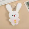 Muñeco de peluche de conejo lindo colgante para máquina de garra regalo de boda juguete de peluche para lanzar regalo de intercambio al por mayor en stock