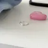 Anillos de Pareja Lindos de Cachorro y Gato para Mujer, Anillos Abiertos Ajustables, Regalo de San Valentín, Anillos Divertidos Dropshipping