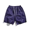 Shorts deportivos de trabajo de secado rápido para exteriores de verano para hombres y mujeres, shorts de playa casuales de pierna recta estilo montaña simples para uso en exteriores