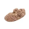 Zapatos Peludos para Niños Otoño e Invierno 2025 Estilo Coreano Felpa Zapatos para Niños Zapatos Peludos con Felpa para Niñas Zapatos de Algodón para Bebé