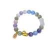 Pulsera de Mica Marina de Dopamina que Cambia de Color, Diseño de Lujo Ligero, Pulsera de Siete Colores Cambiantes, Pulsera de Resina que Cambia de Color con Rayos UV