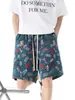 Pantalones Cortos de Baloncesto de Verano para Hombre Estilo Americano, de Cinco Puntos, Modernos, Holgados, Casuales, para Playa, Deportes, para Adolescentes