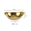 Acero inoxidable 304 estilo coreano lingote de oro tazón plato para snacks plato para platos fríos de Corea del Sur plato para snacks tazón para ensalada postre