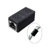 Extensor de cable de red blindado conector RJ45 8P8C Gigabit blindado doble cabeza triple cabeza Mayoreo