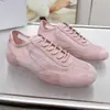 Novos Sapatos Casuais de Moda Feminina Primavera/Verão 2026, Tênis de Treino Alemão com Cadarço de Malha Respirável, Sapatos Baixos, Confortáveis e Versáteis para Mulheres