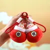 Nuevo Llavero de Bestia de Bendición Estilo Chino Peluche Accesorios para Mochila Escolar Colgante Regalo Festivo para Estudiantes Una Pieza Venta al por Mayor